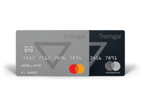 Carte de crédit Triangle
