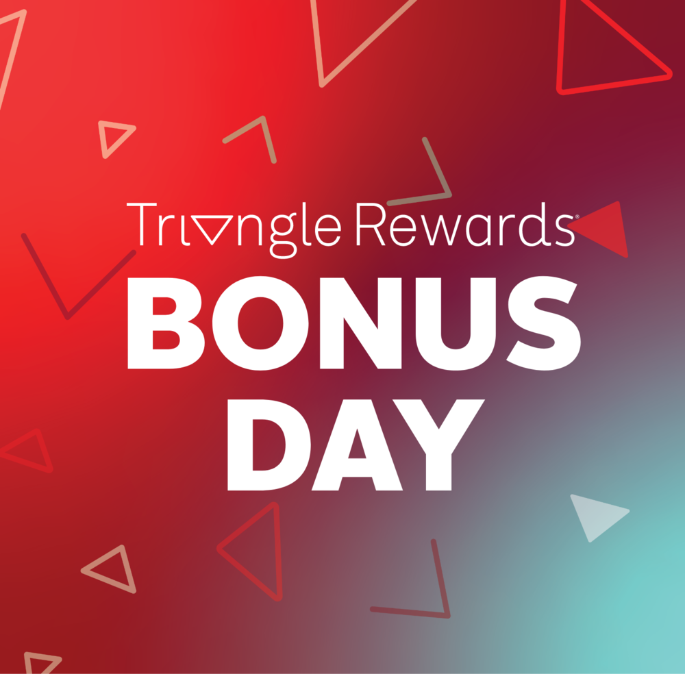 Triangle rewards Bonus Day image