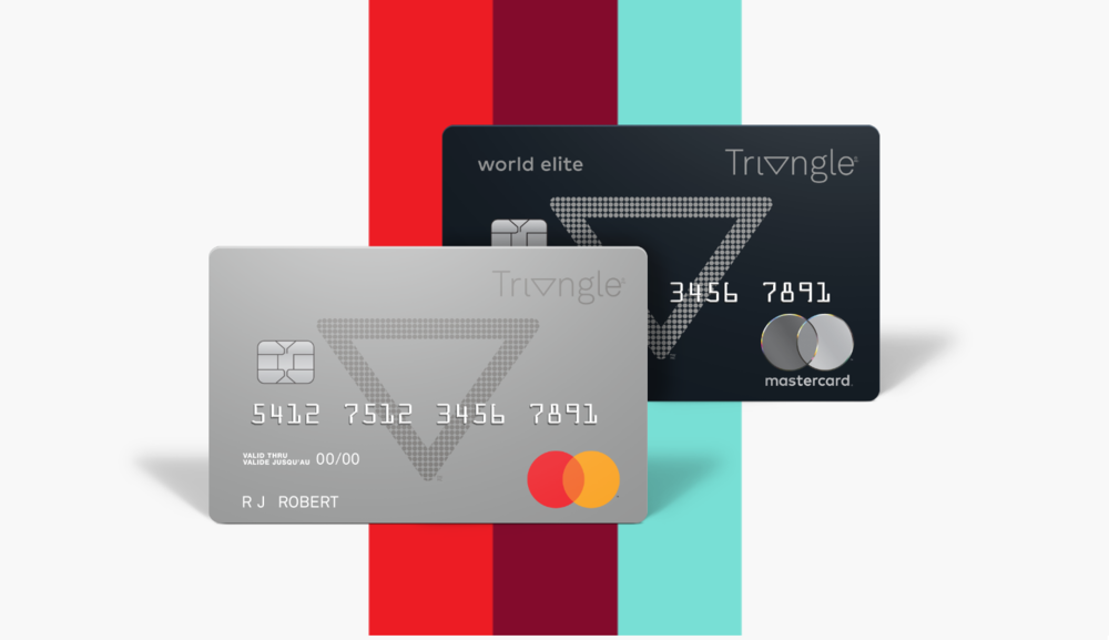 Triangle credit cards