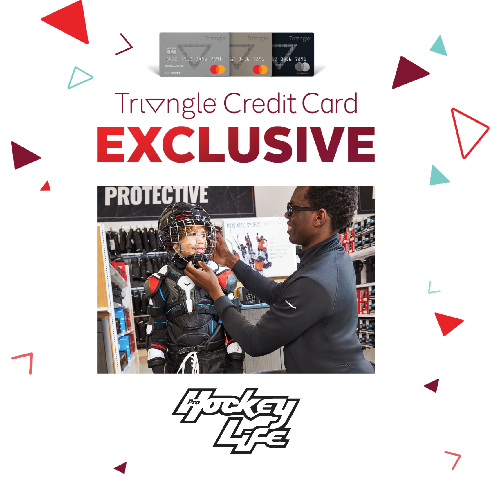 Triangle Credit Card Exclusive