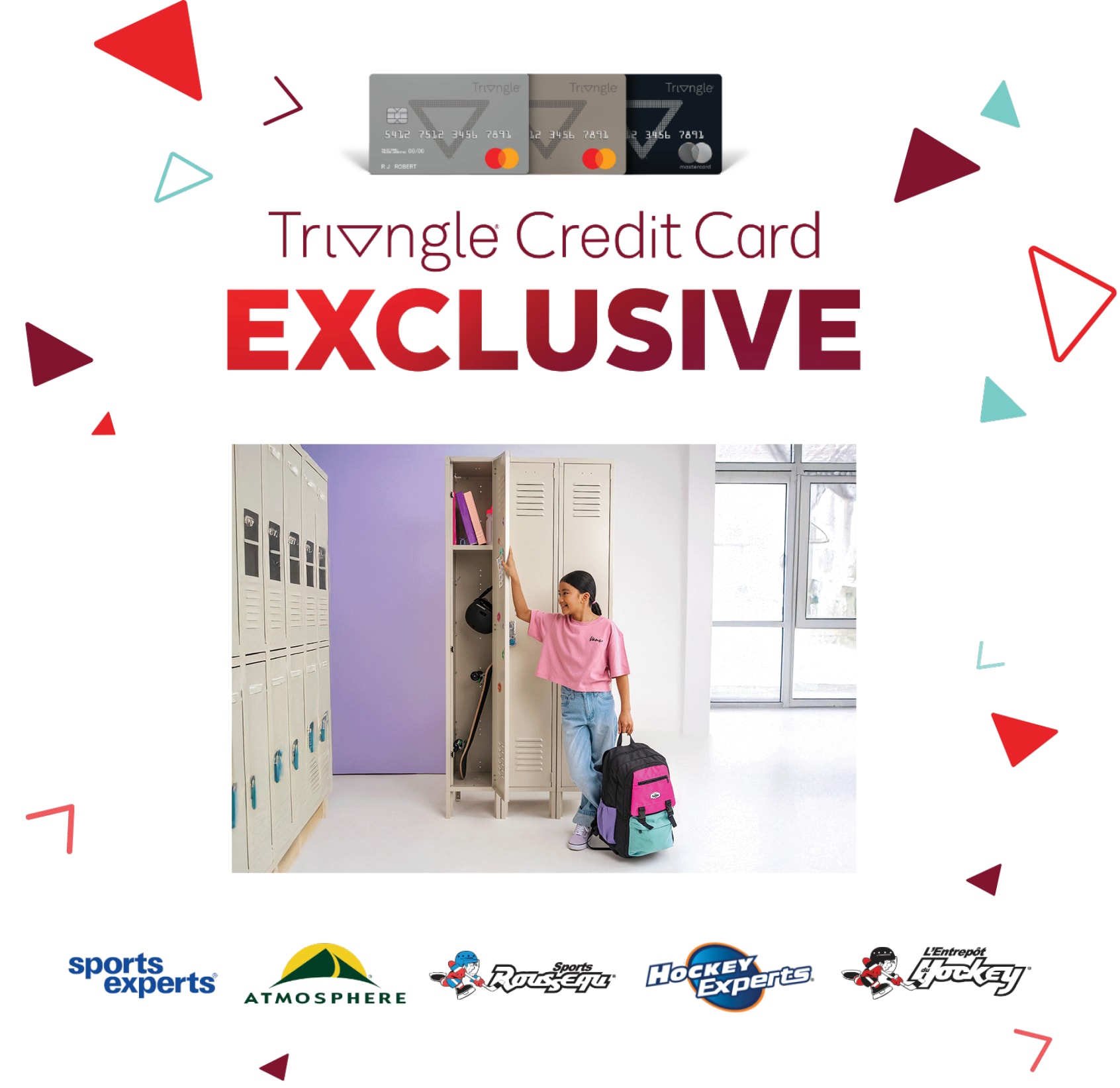 Triangle Credit Card Exclusive