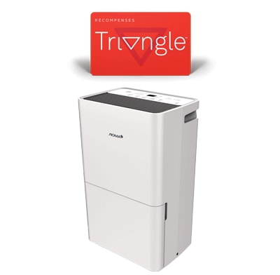 Déshumidificateur NOMA iQ ENERGY STAR, 2 vitesses, 50 pintes Inclus de 379,99 $ avant taxes