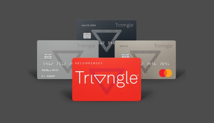 Triangle Credit cards