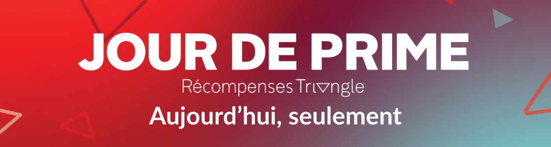 Jour de prime Récompenses Triangle