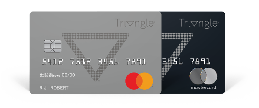 Don't forget to scan your Triangle Rewards card or use your