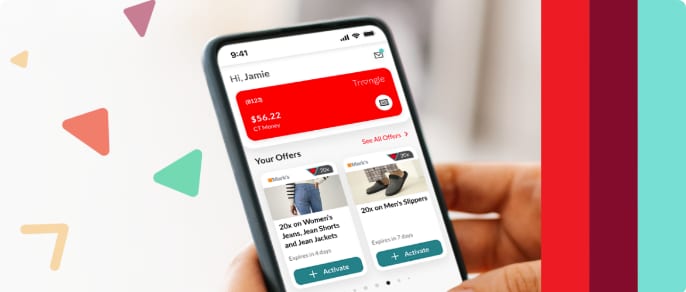 Manage your transactions, CT Money balance, and account balances all in one place.