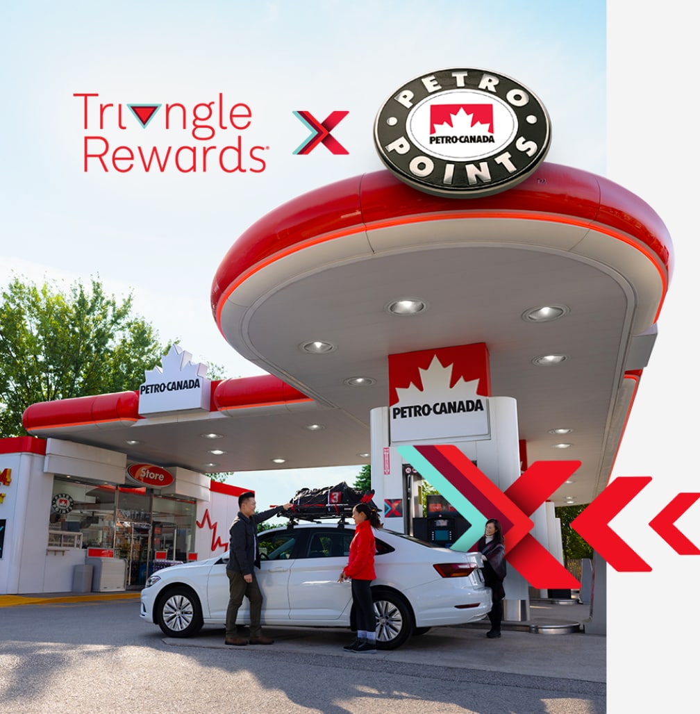 Earn Triangle Rewards At Petro-Canada Stations
