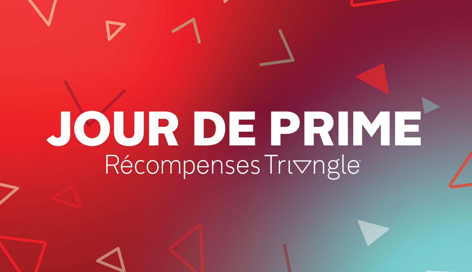 Jour de prime Récompenses Triangle