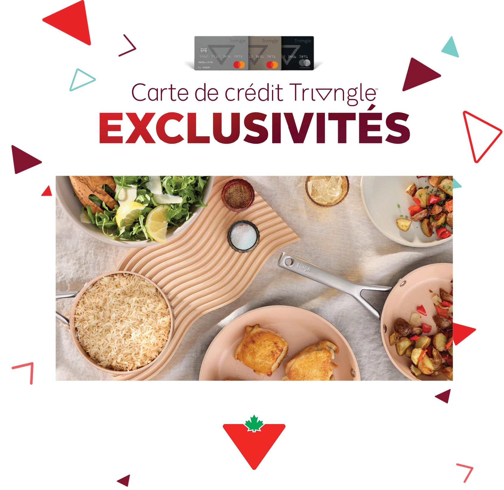 Triangle Credit Card Exclusive