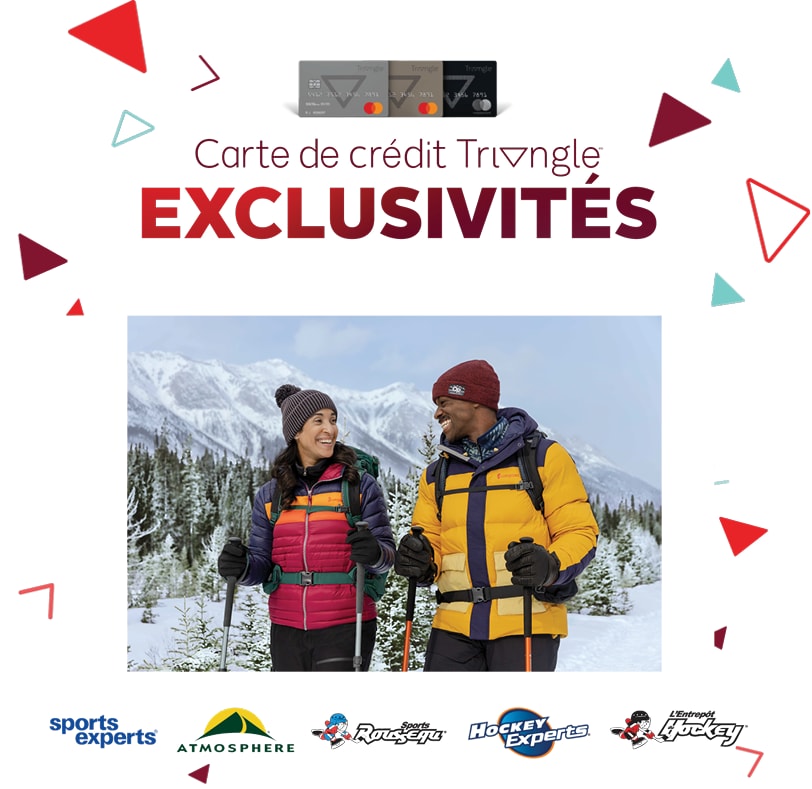 Carte de crédit Triangle Exclusivités