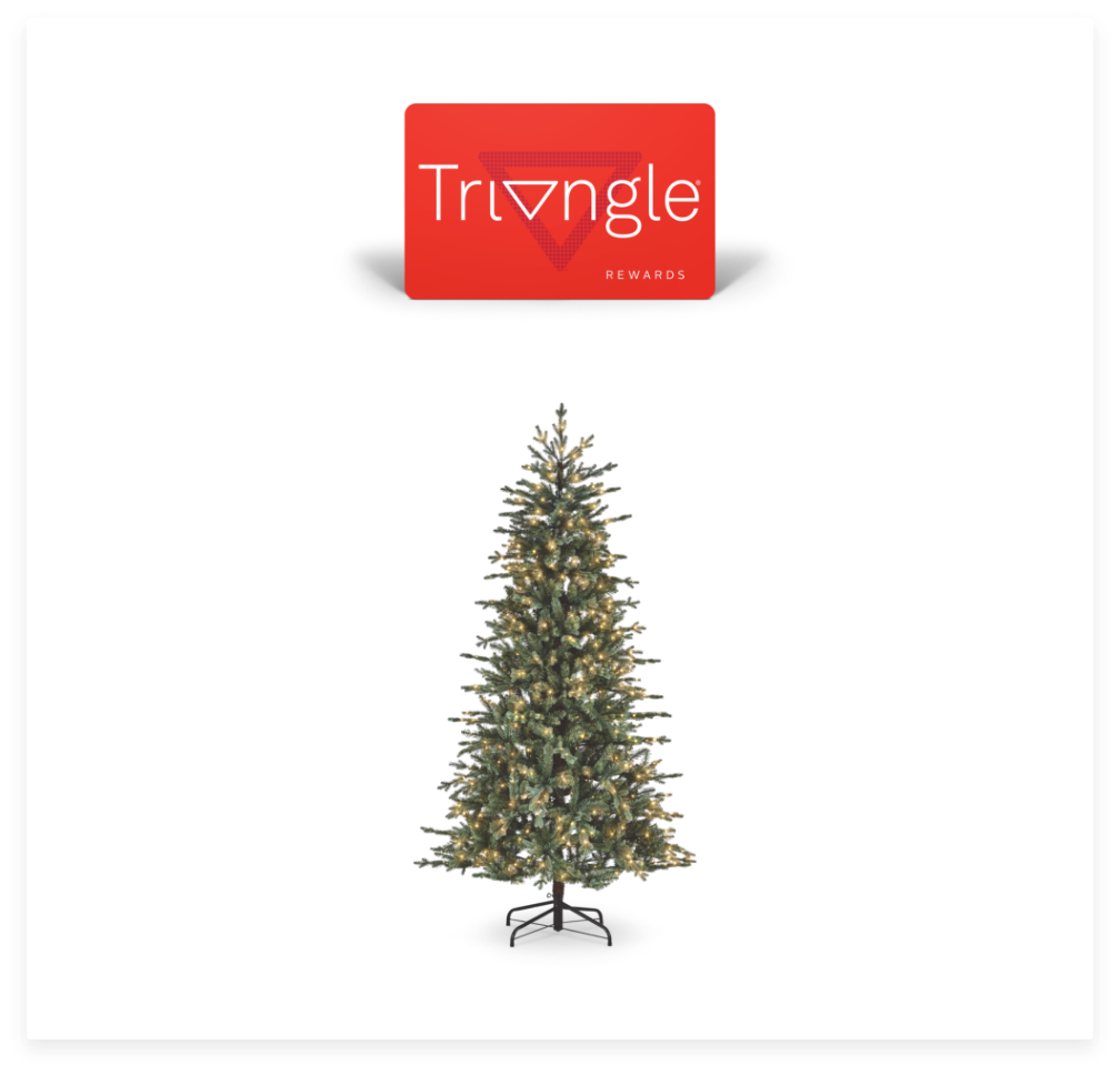 Triangle Rewards card