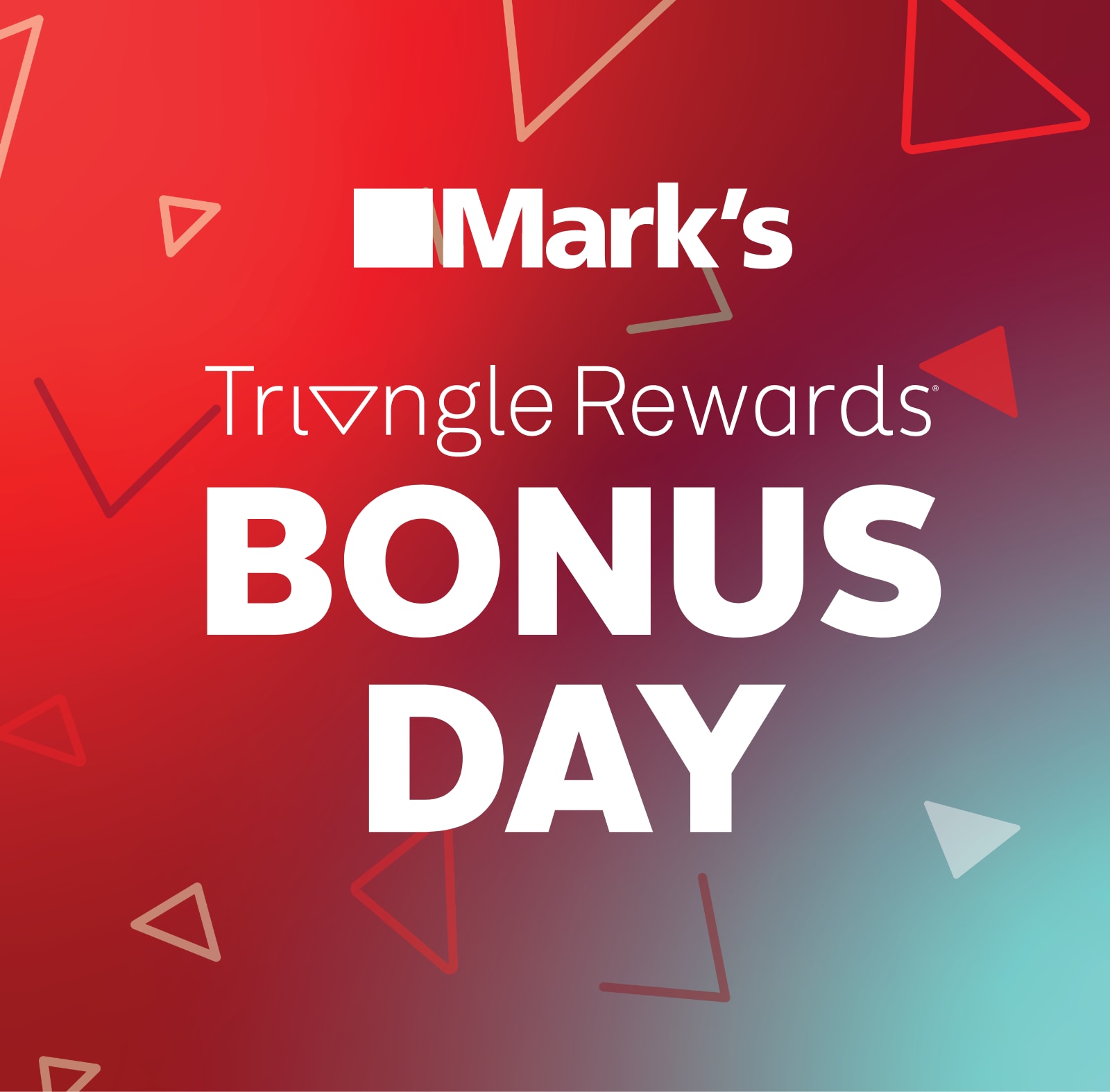 Triangle rewards Bonus Day image