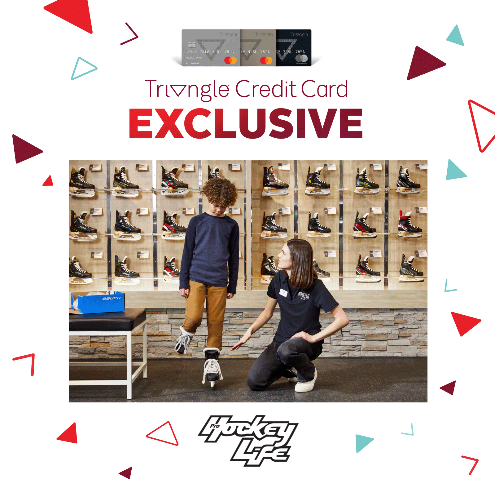 Triangle Credit Card Exclusive
