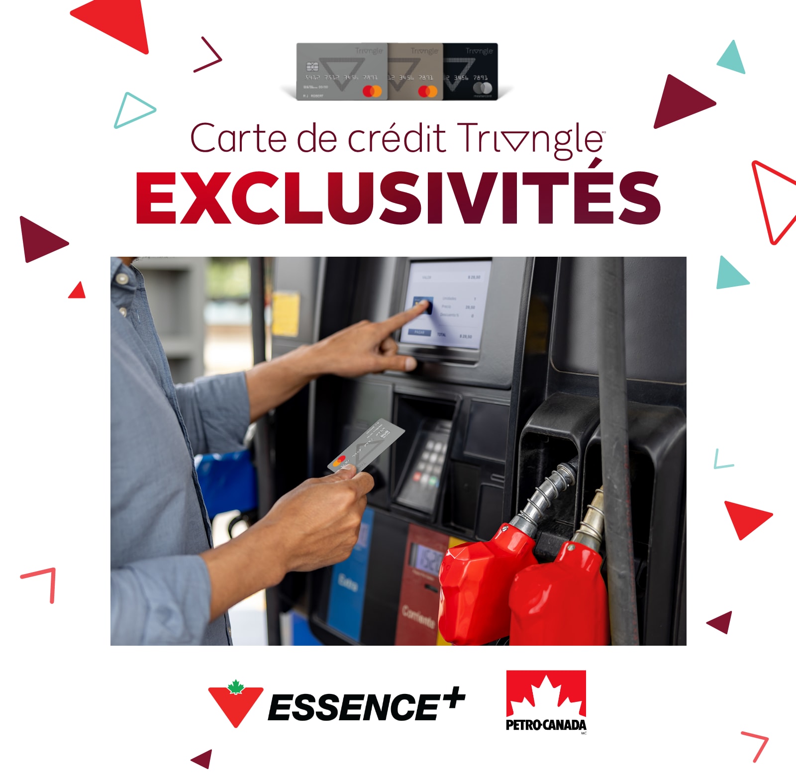 Triangle Credit Card Exclusive