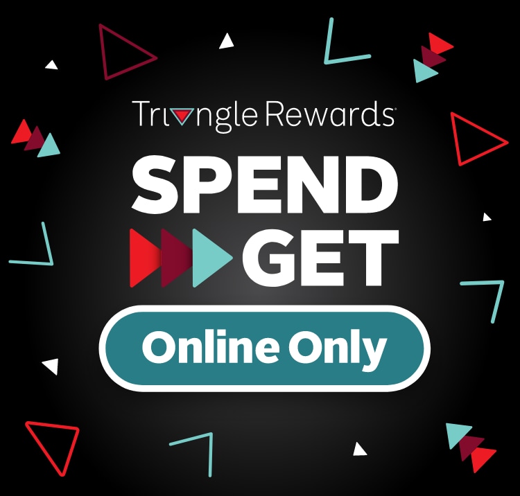 Triangle Rewards® Spend More, Get More