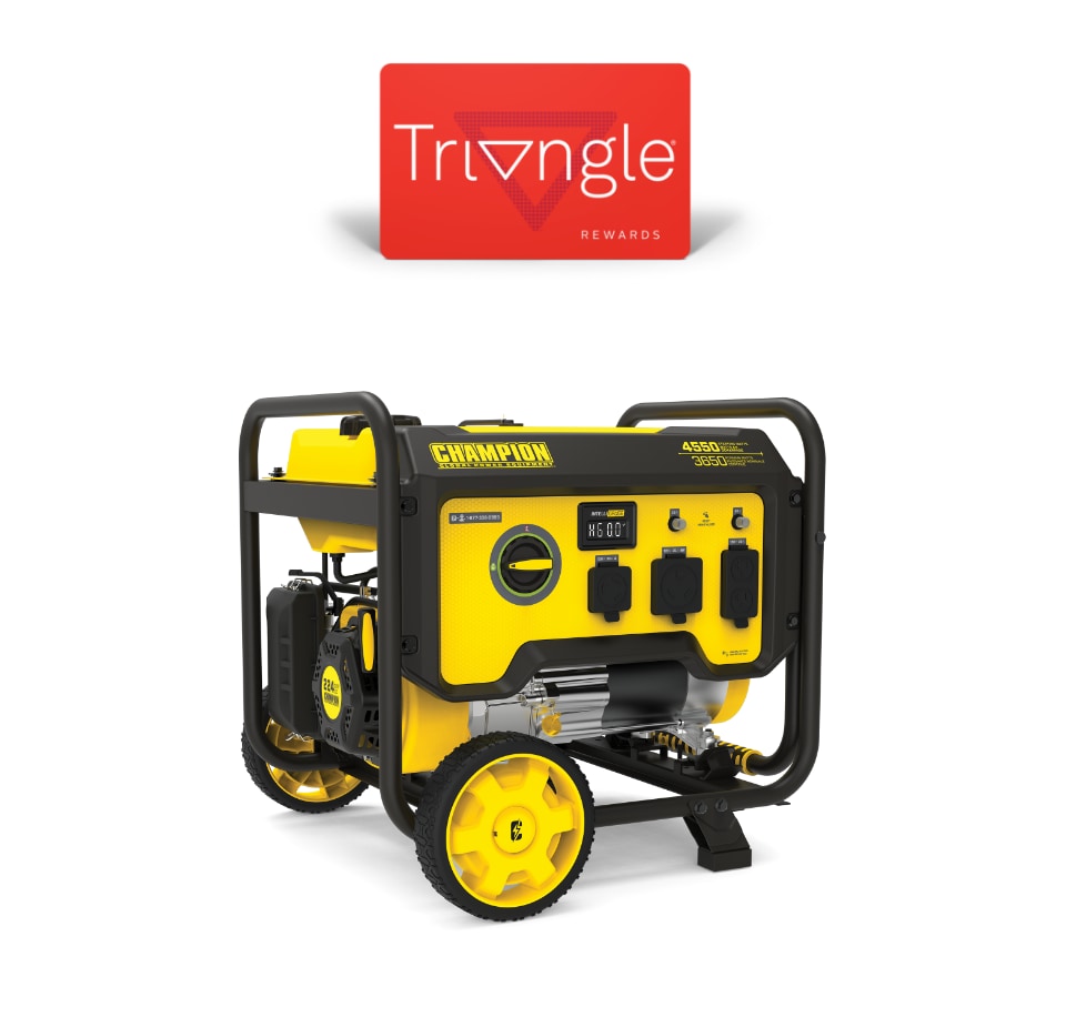 Triangle Rewards card